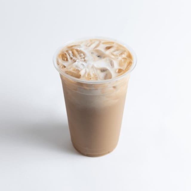 Iced Cafe Con Leche.